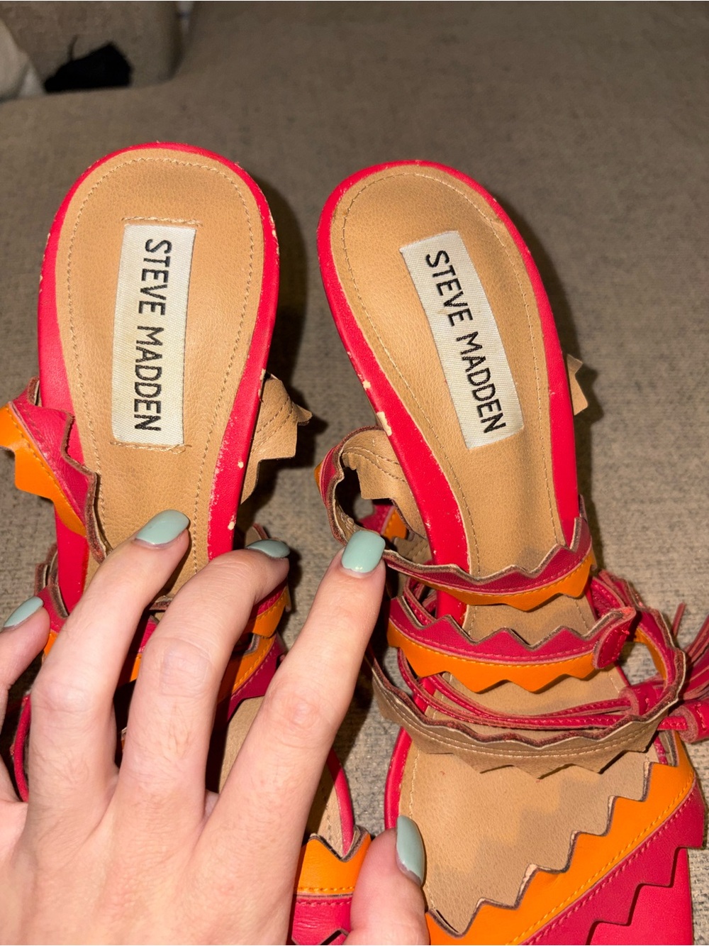 Steve Madden Purcee Heeled Sandals - Picture 3 of 4